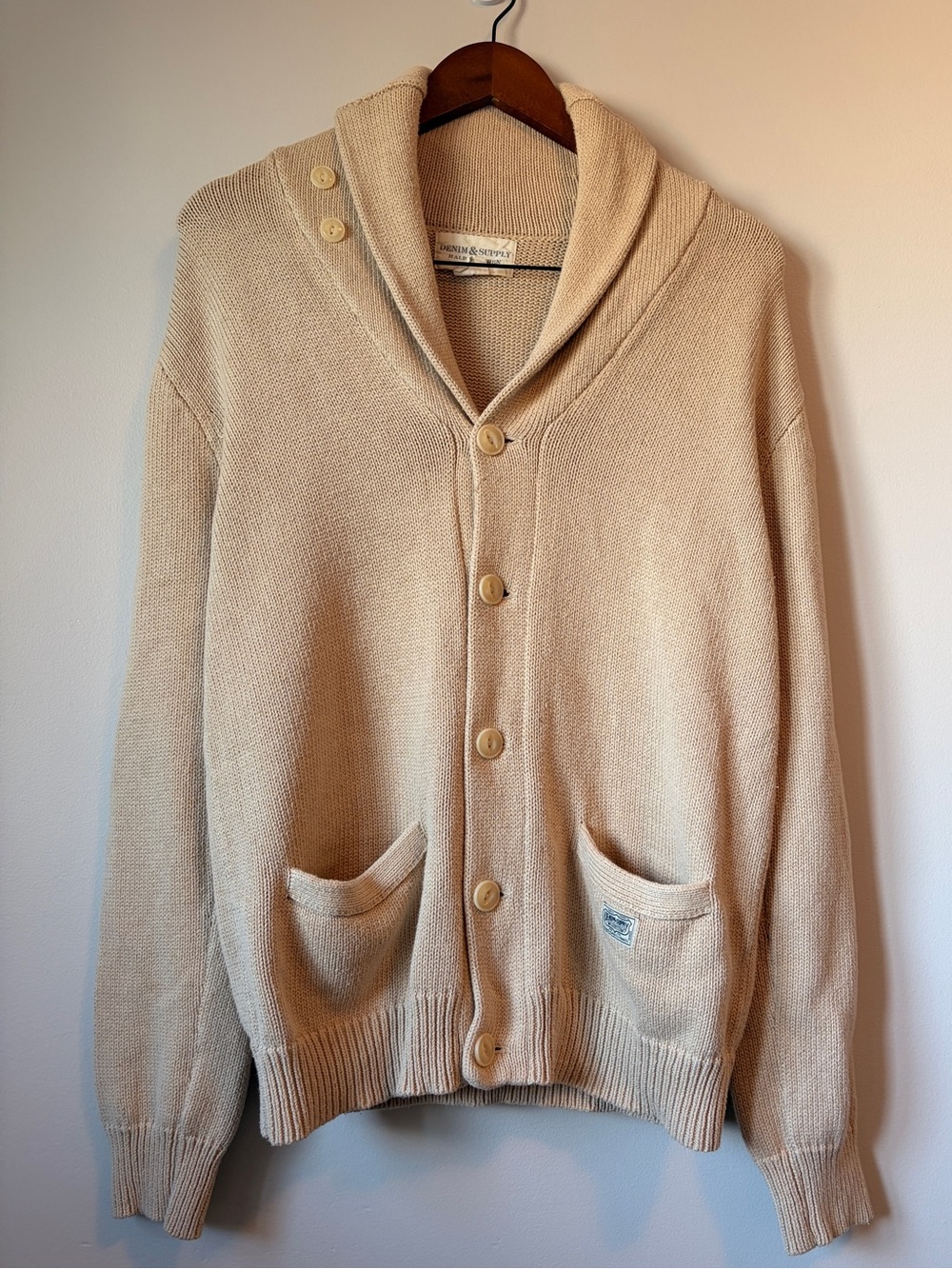 Ralph Lauren Denim & Supply Boyfriend Knit Cardigan Sweater Medium M
